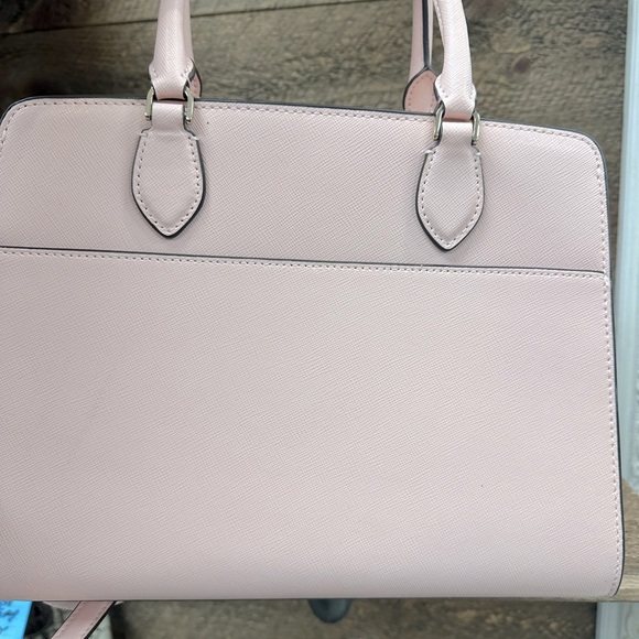 Kate Spade New York Pink Leather Satchel Crossbody - Picture 9 of 10
